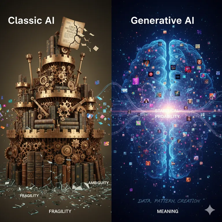 Classic vs Generative AI