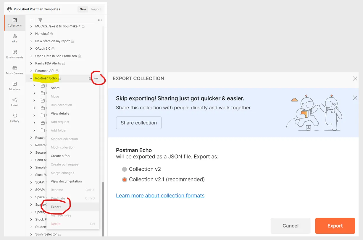 Published-Postman-Templates