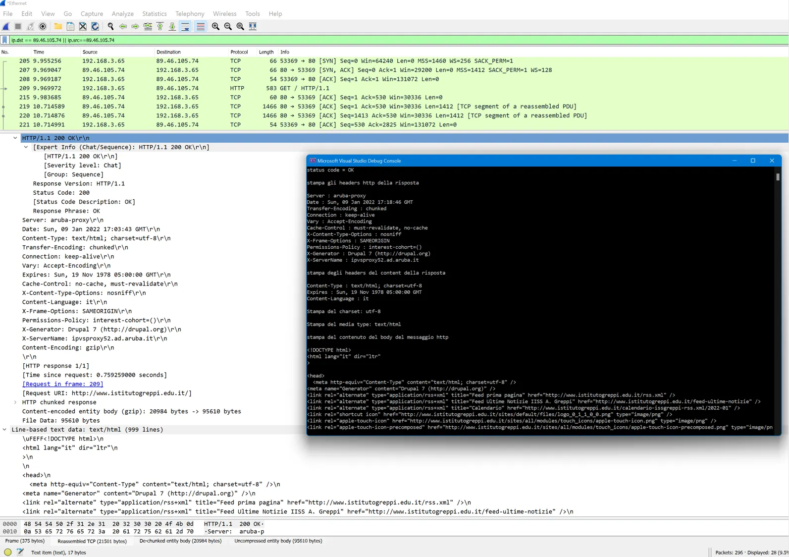 WireShark Capture